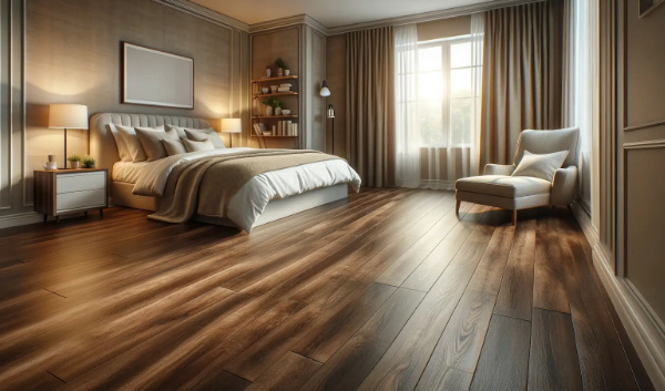 can odor penetrate interlocking luxury vinyl plank flooring