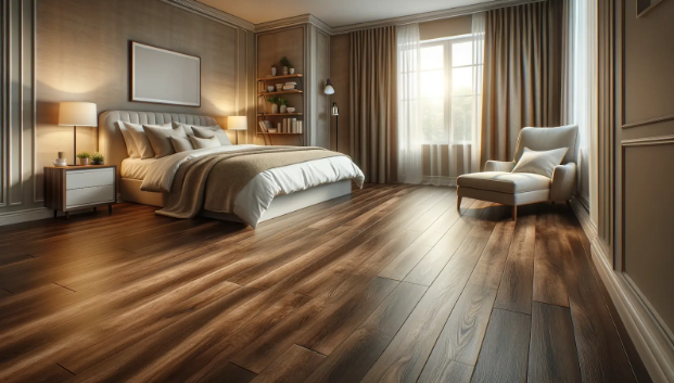 can odor penetrate interlocking luxury vinyl plank flooring