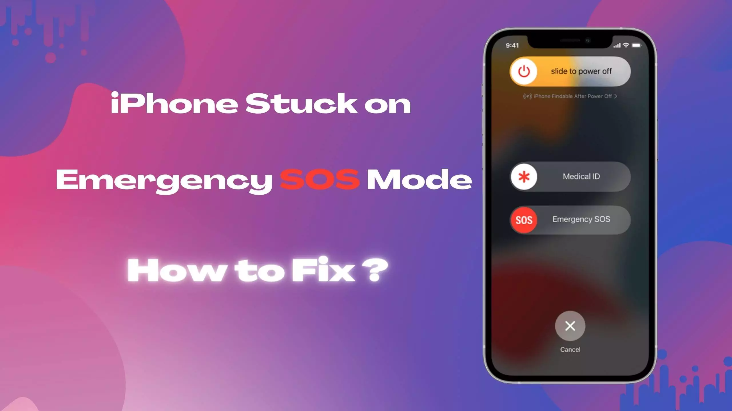 phone in sos mode